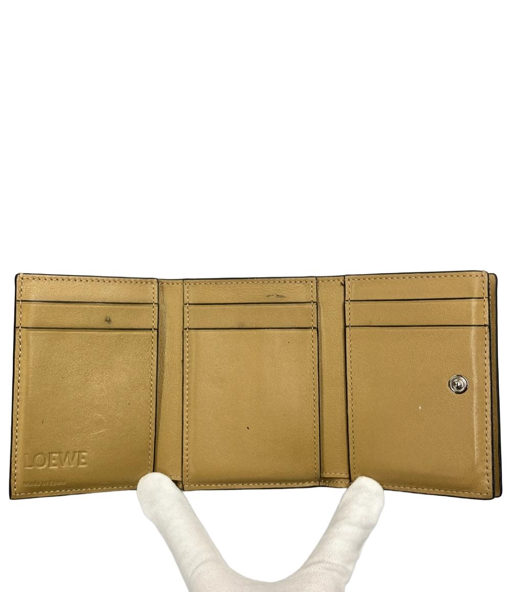 LOEWE 三つ折り財布 アナグラム トライフォールド ウォレット LOEWE 三つ折り財布 アナグラム トライフォールド ウォレット