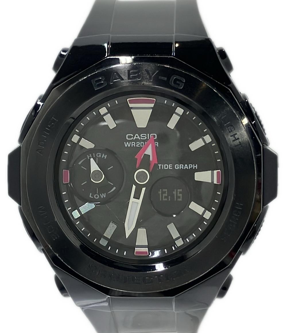 CASIO 腕時計 Baby-G クオーツ ブラック BGA-225G レディース メンズ カシオ