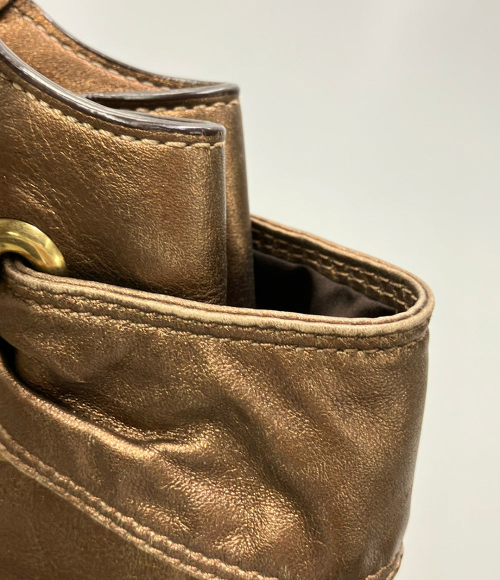 COACH トートバッグ レザー オプアート 13885 レディース コーチ