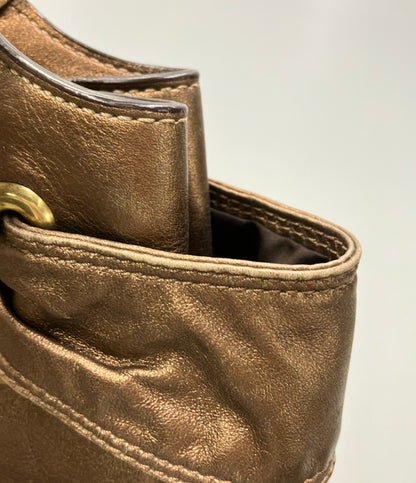 COACH トートバッグ レザー オプアート 13885 レディース コーチ