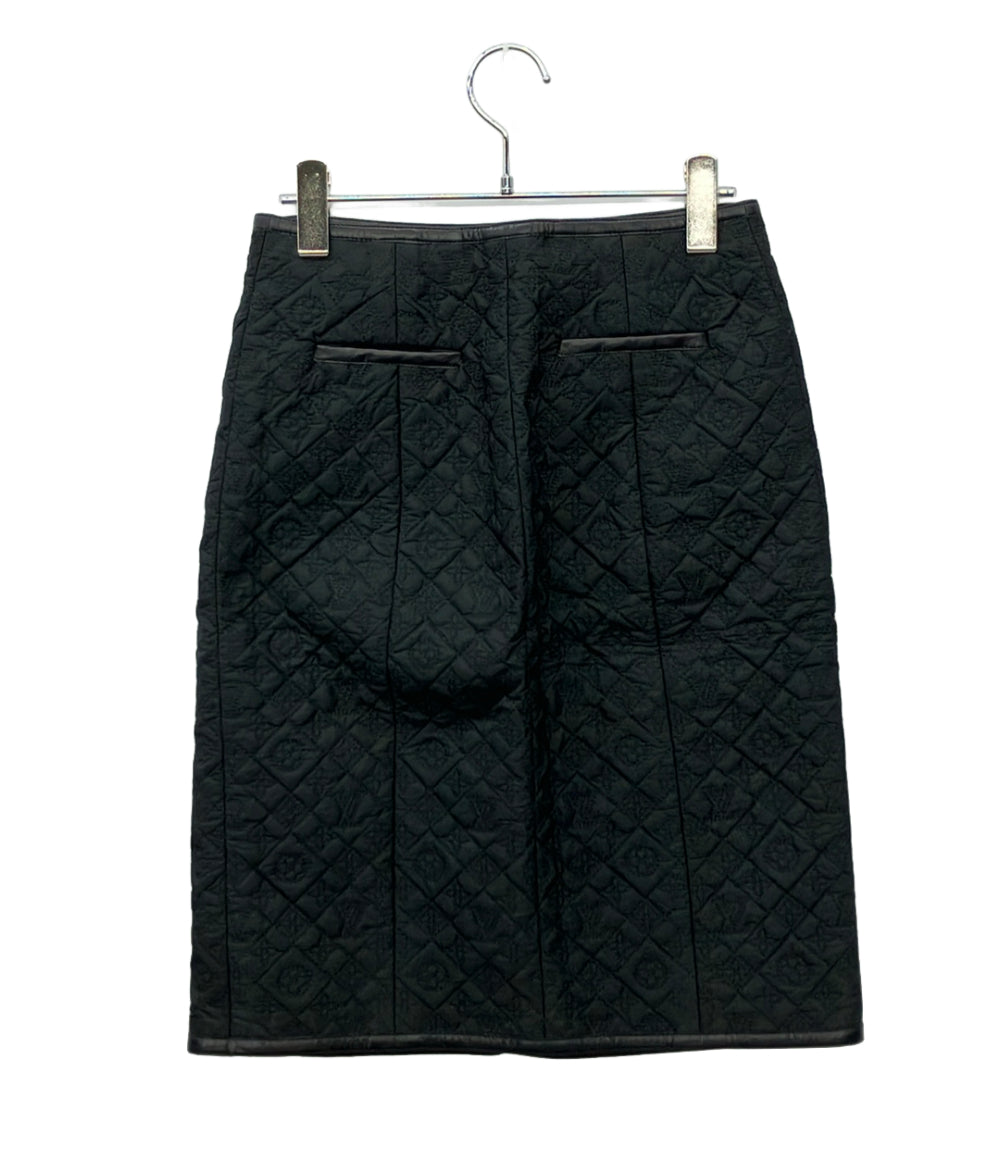 LOUIS VUITTON モノグラムステッチスカート レディース SIZE 36 (S) ルイ・ヴィトン
