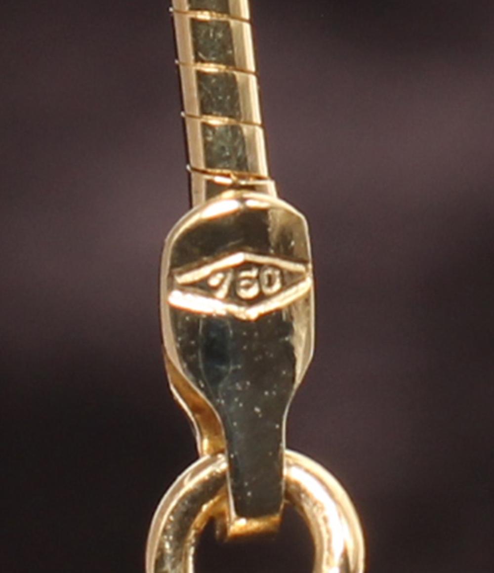 極美品✨Baccarat バカラ　K18YG 750 ブロッサム　ネックレス 極美品✨Baccarat バカラ K18YG 750 ブロッサム ネックレス