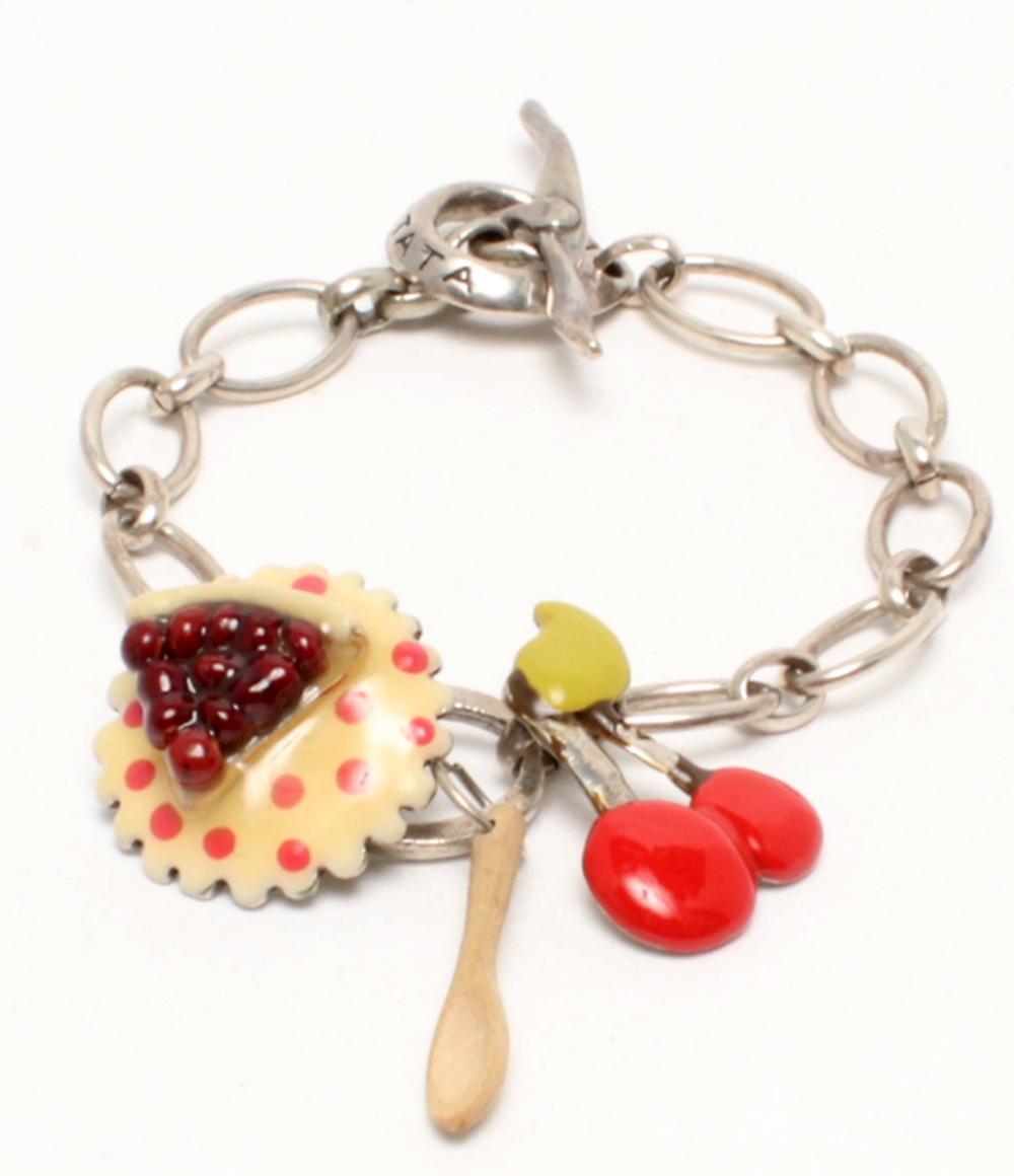 TARATATA ピアス ブレスレット リング指輪  ケーキモチーフ 魚モチーフ ロブスターモチーフ カタツムリモチーフ 8点セット レディース タラタタ