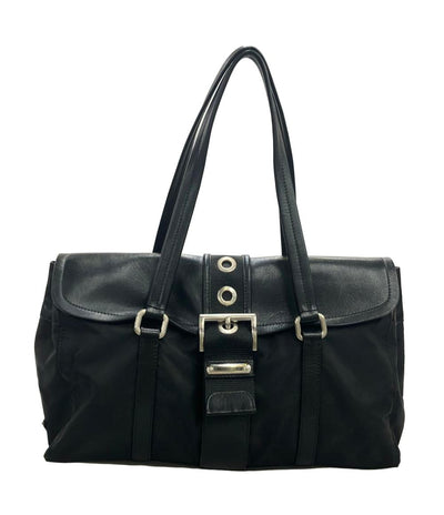PRADA ショルダーバッグ 肩掛け ナイロン レザー BR2418 レディース プラダ