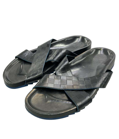 訳あり LOUIS VUITTON クロスストラップサンダル メンズ SIZE 10 ルイ・ヴィトン