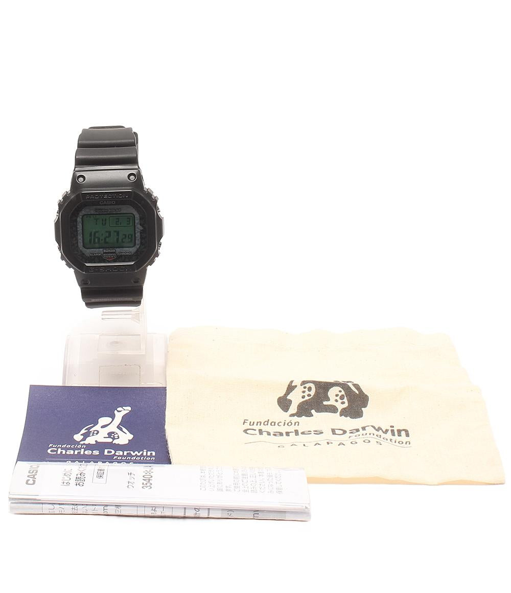 美品 CASIO 腕時計 チャールズ・ダーウィン財団コラボ Bluetooth G-SHOCK ソーラー GW-B5600CD-1A3JR メンズ カシオ