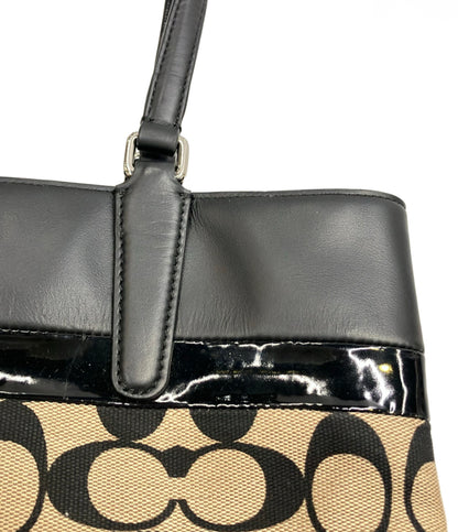 美品 COACH トートバッグ シグネチャー 29423 レディース コーチ