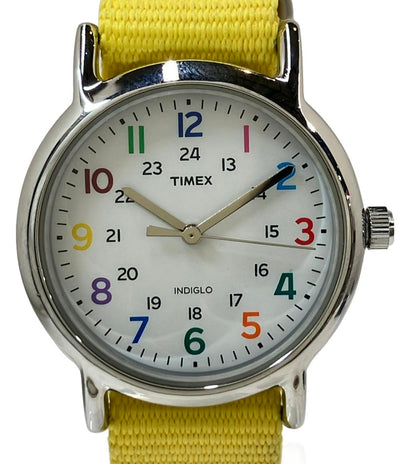 タイメックス 腕時計 クオーツ シルバー レディース TIMEX