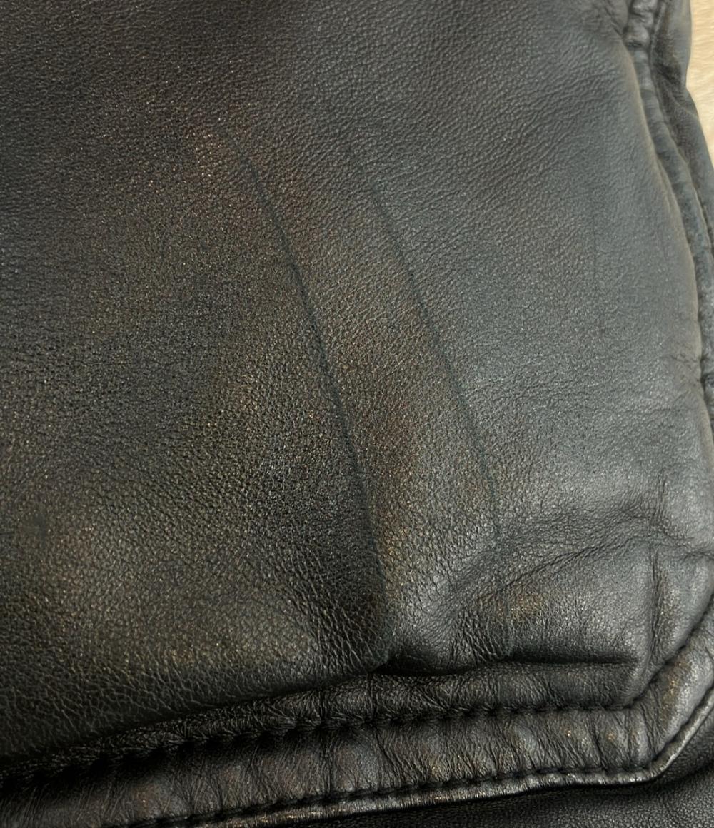 DSQUARED2 レザー ダウンベスト メンズ SIZE 44 ディースクエアード