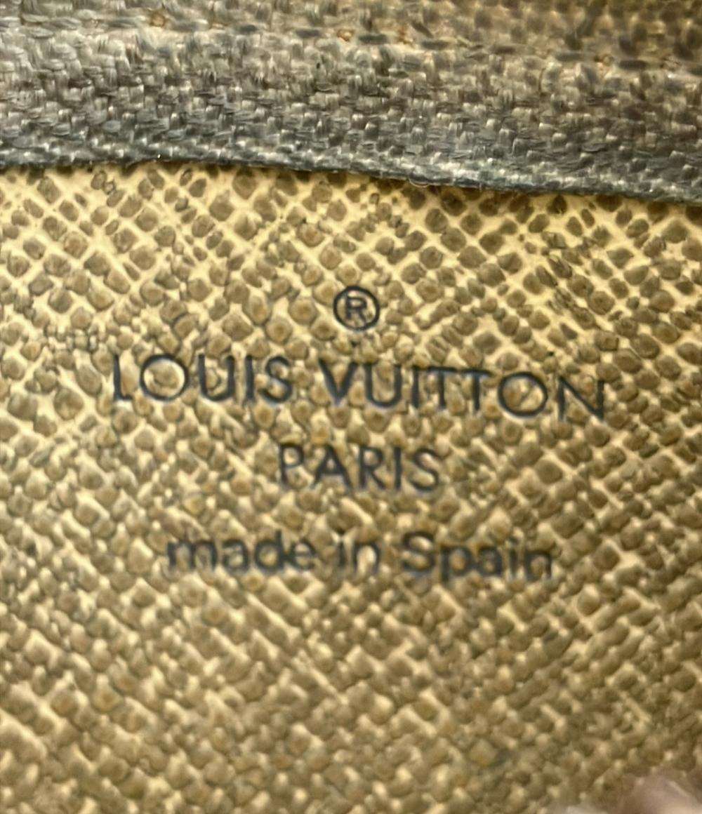 LOUIS VUITTON コインケース キーリング付き ポシェット クレ ダミエ アズール N62659 レディース メンズ ルイ・ヴィトン