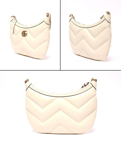 GUCCI ショルダーバッグ 肩掛け GGマーモント 777263 520981 レディース グッチ