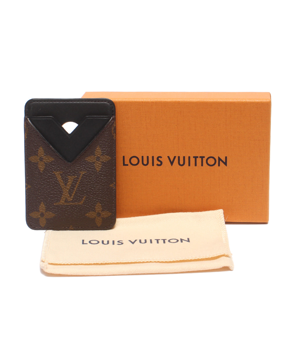 LOUIS VUITTON カードケース MagSafe対応 ポルト カルト マグネット モノグラム M13185 メンズ レディース ルイ・ヴィトン