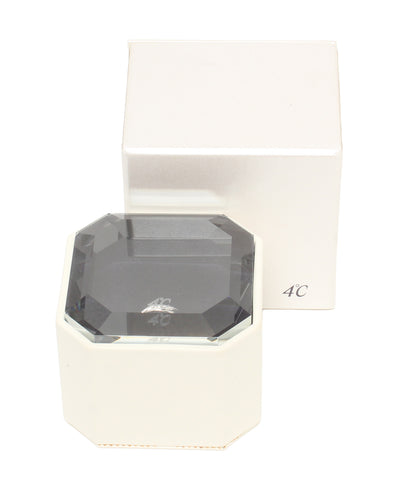 4℃ リング 指輪 Pt999 ダイヤ5P レディース SIZE 8号 ヨンドシー