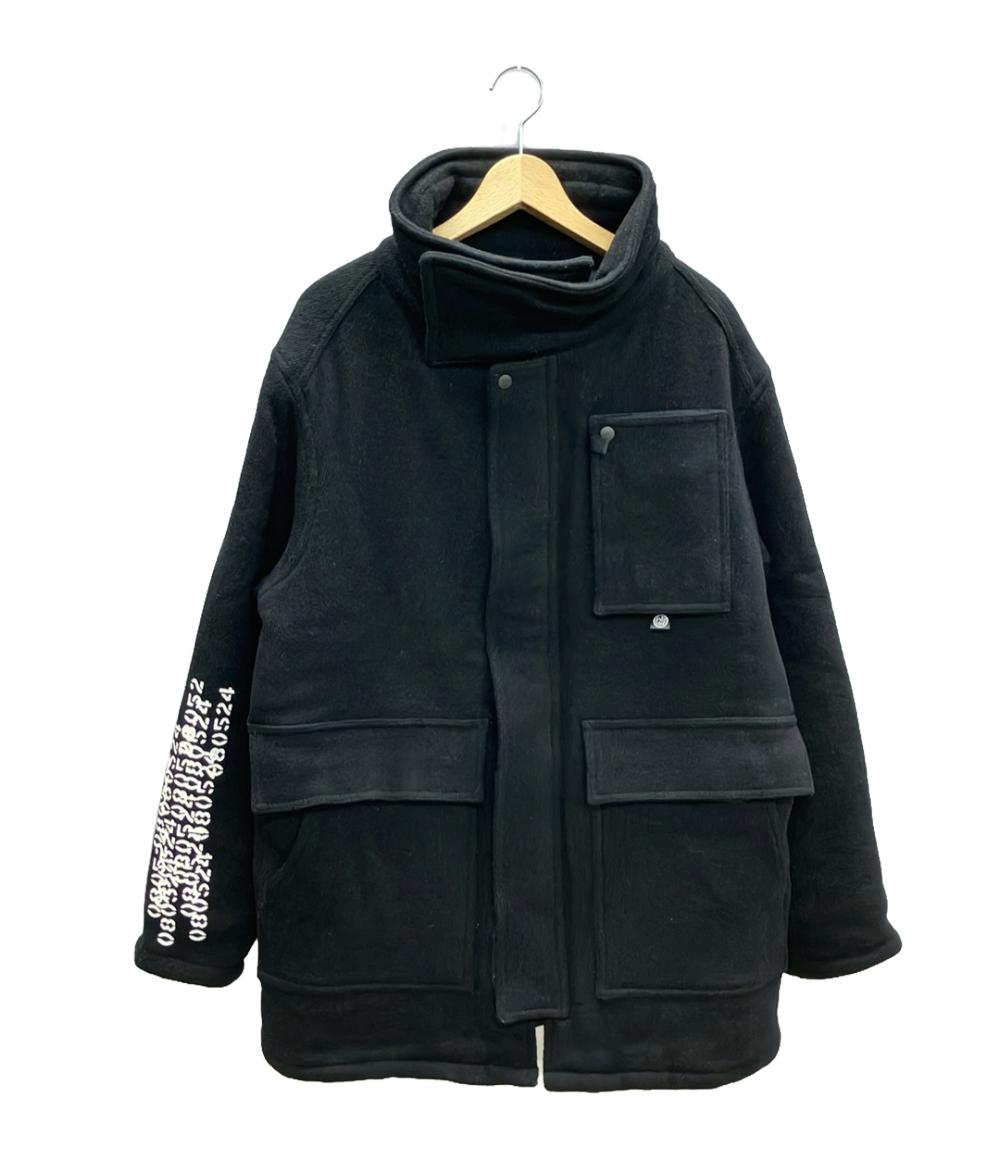 HEX ANTISTYLE ウールナイロンハーフジャケット アウター コート メンズ SIZE L ヘックスアンチスタイル