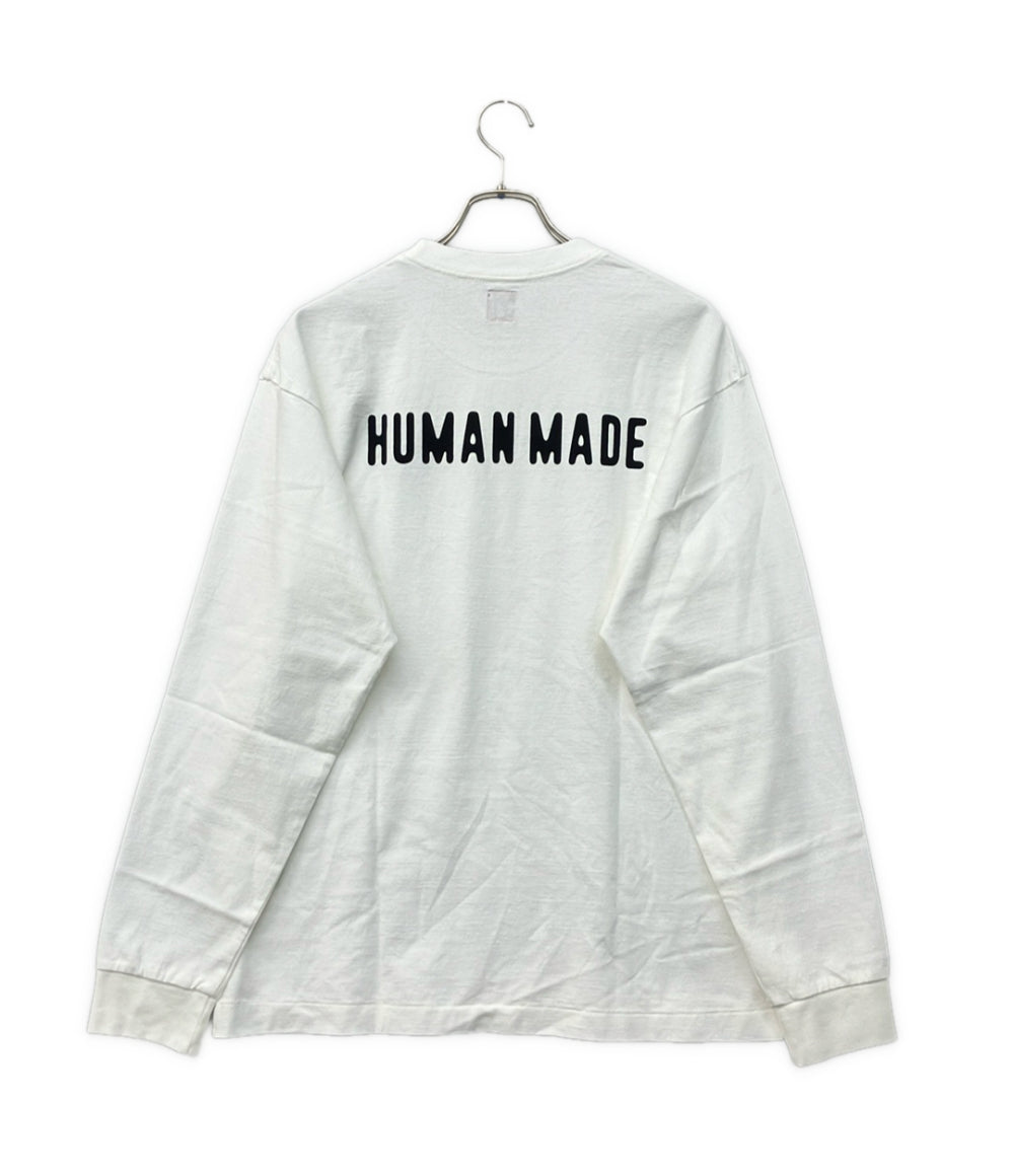 美品 HUMAN MADE 長袖Tｼｬﾂ HM28CS038 メンズ SIZE L ヒューマンメード