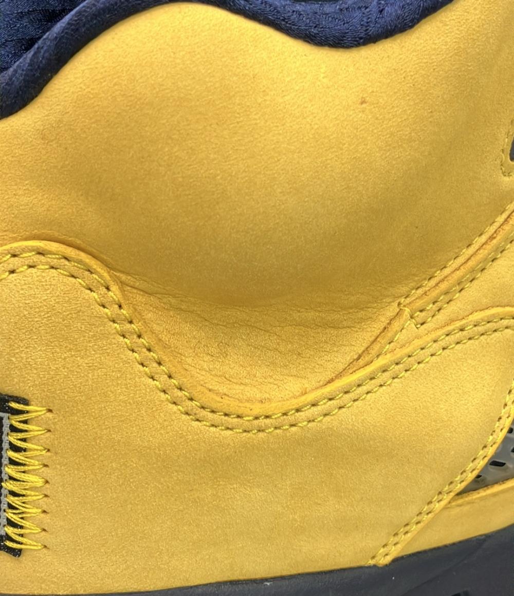 AIR JORDAN NIKE ハイカットスニーカー ミシガン エアジョーダン5 CQ9541-704 メンズ SIZE 29.0 (XL) エアジョーダン ナイキ