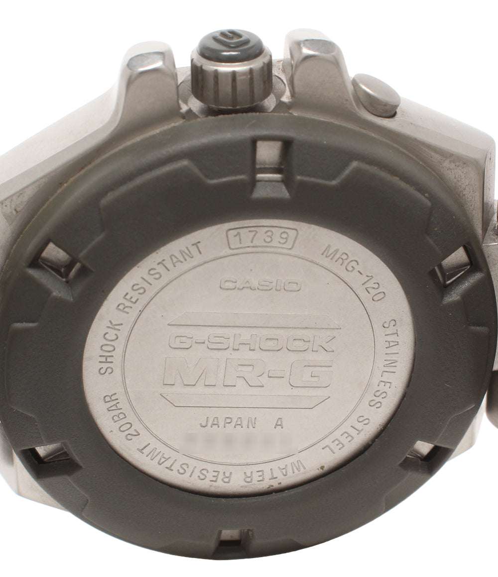 CASIO 腕時計 G-SHOCK クオーツ ブラック MRG-120 メンズ カシオ