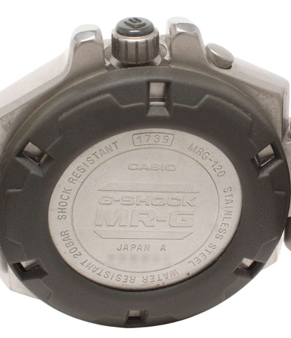 CASIO 腕時計 G-SHOCK クオーツ ブラック MRG-120 メンズ カシオ