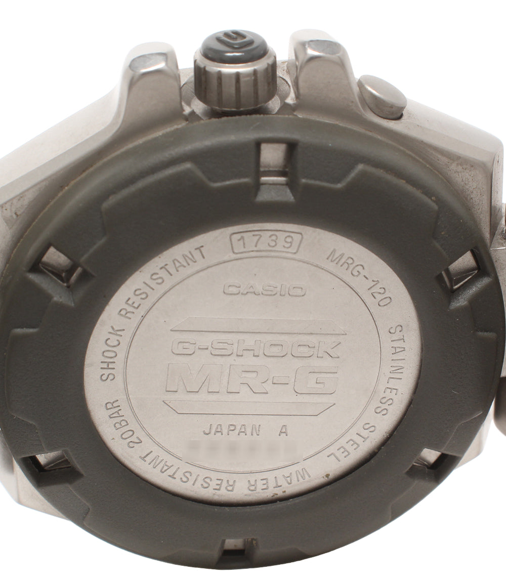 CASIO 腕時計 G-SHOCK クオーツ ブラック MRG-120 メンズ カシオ