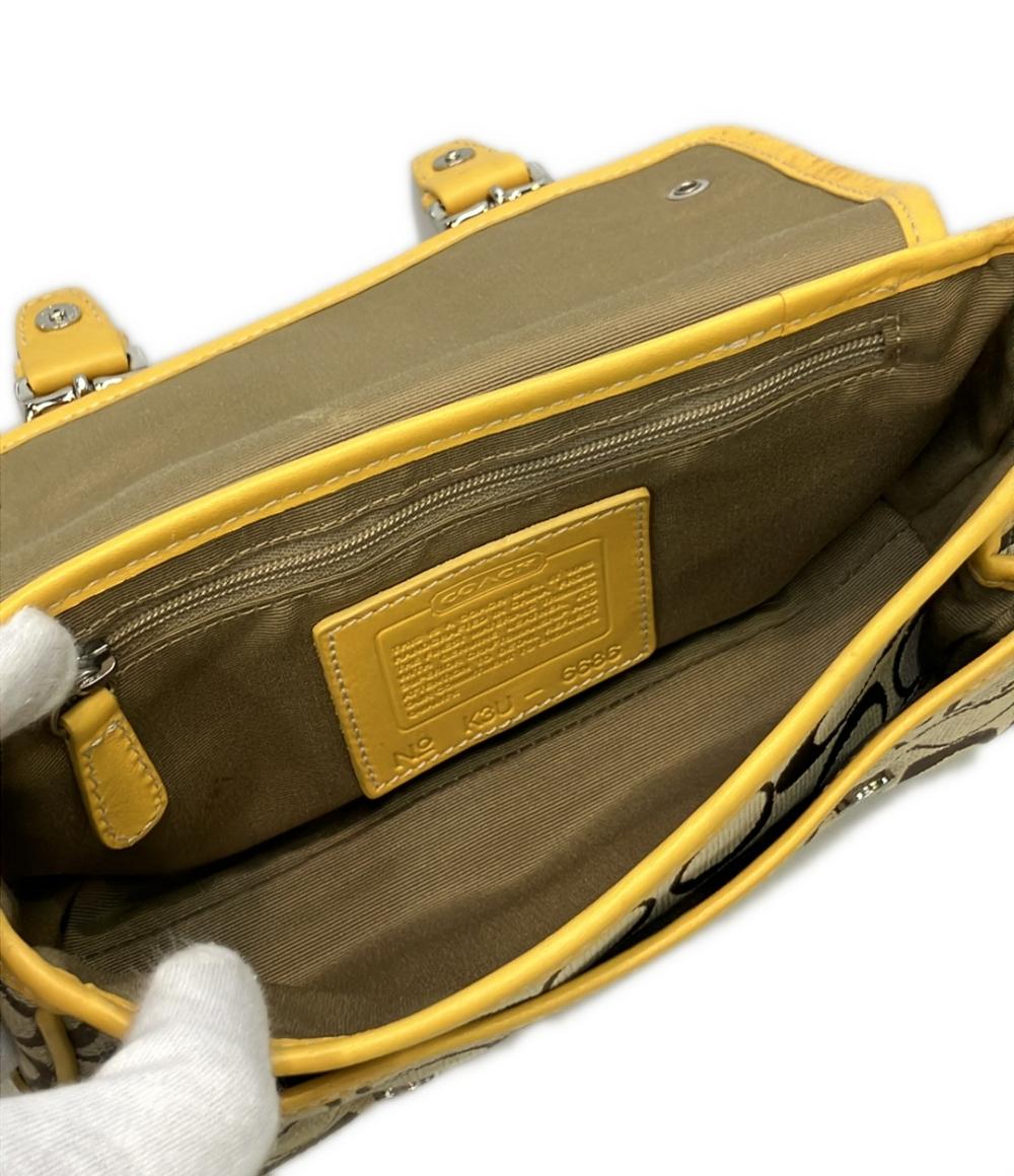 COACH ショルダーバッグ 斜め掛け シグネチャー 6686 レディース