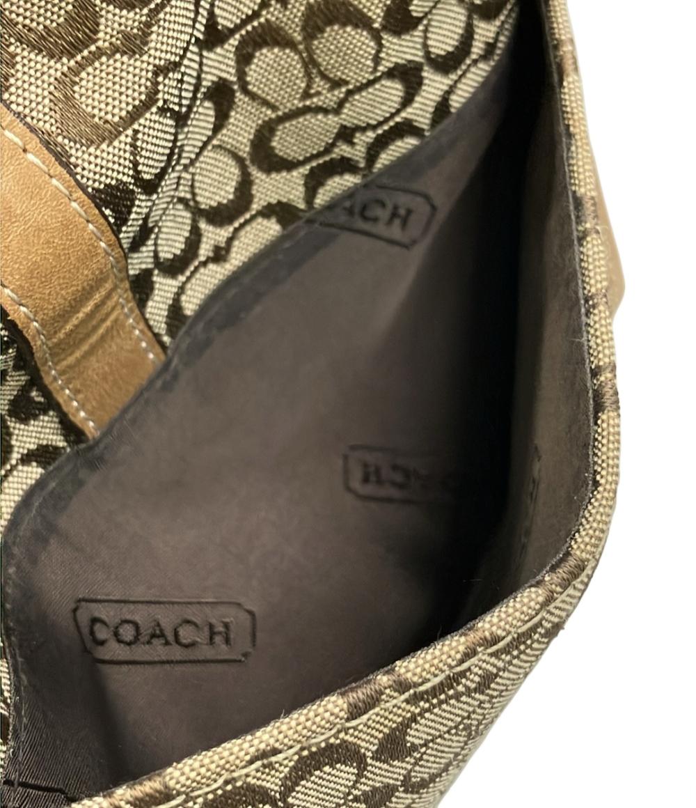 COACH 二つ折り財布 ミニシグネチャー レディース コーチ