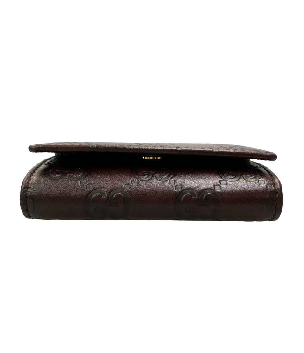 美品 GUCCI 6連キーケース グッチシマ 188098 0416 レディース グッチ