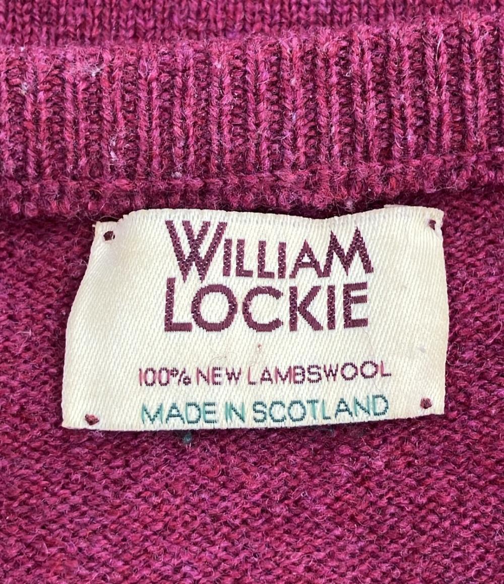 ウィリアムロッキー 長袖ニット メンズ WILLIAM LOCKIE