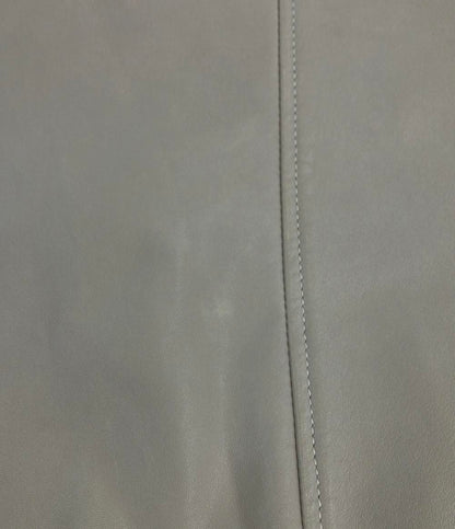 BARNEYS NEW YORK シングルライダースジャケット 羊革 レディース SIZE 38 (S) バーニーズ ニューヨーク —