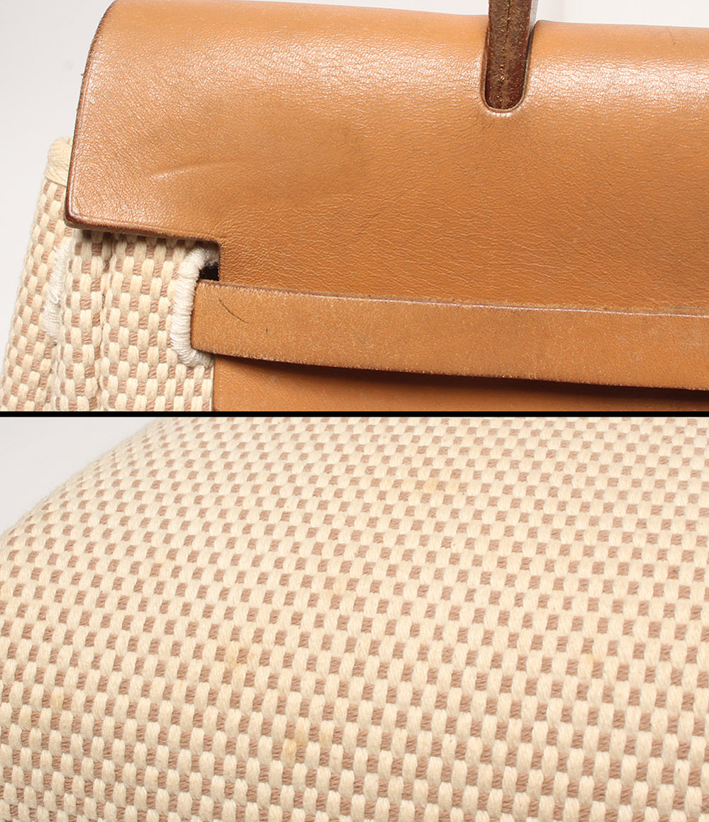 HERMES リュック デイパック □G刻印 シルバー金具 エールバッグアドPM レディース エルメス