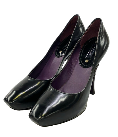 CELINE パンプス ハイヒール 厚底 レディース SIZE 37.5 (25cm) セリーヌ