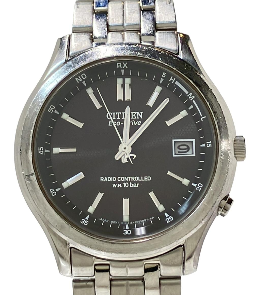 CITIZEN 腕時計 ソーラー ブラック H415-S055887 メンズ シチズン