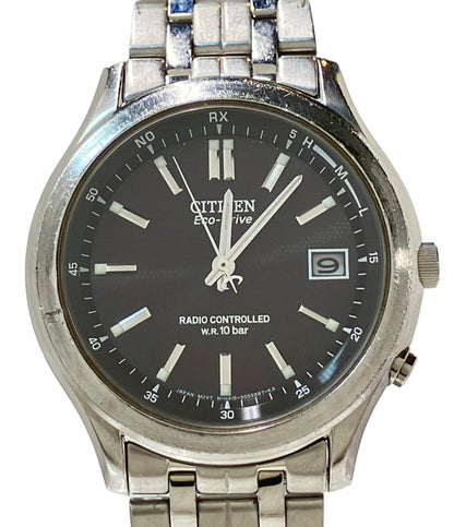 CITIZEN 腕時計 ソーラー ブラック H415-S055887 メンズ シチズン