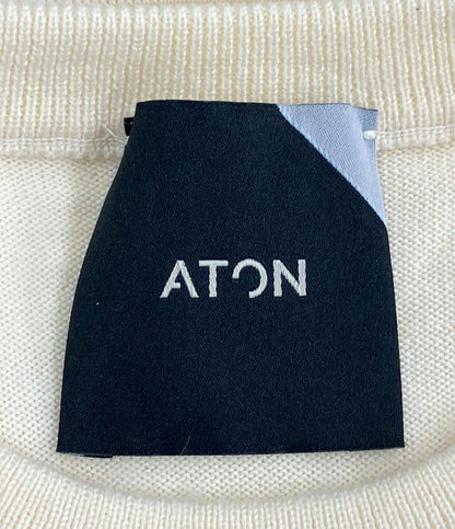 エイトン 長袖ニット レディース SIZE 2 (M) ATON