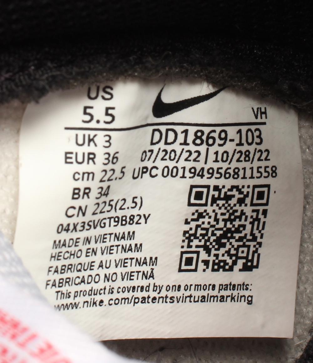 ナイキ ミドルカットスニーカー Black and White Dunk High DD1869-103 レディース SIZE 22.5 (S) NIKE