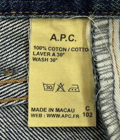 アーペーセー デニムパンツ ウォッシュ加工 レディース SIZE 27 (S) A.P.C.