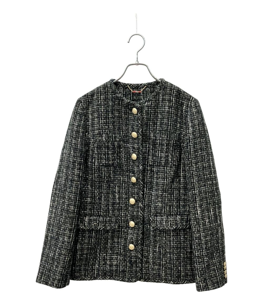 CELFORD ツイードジャケット パイピングツイード CWFJ244042 レディース SIZE 36 セルフォード