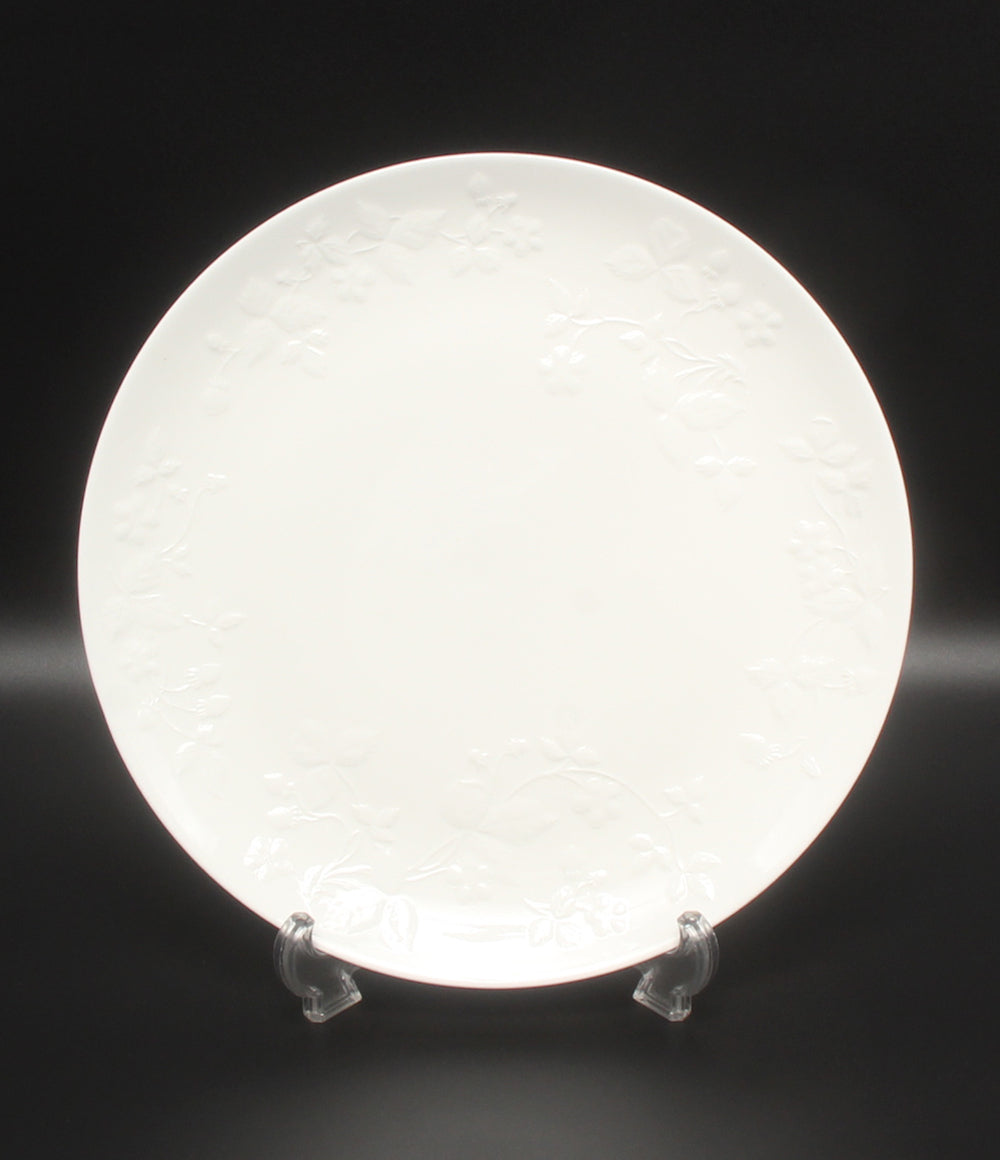 美品 WEDGWOOD プレート 大皿 27cm ワイルドストロベリー ホワイト ウェッジウッド