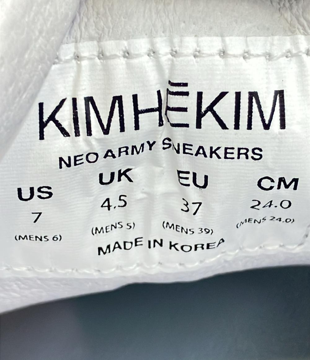 美品 キムヘキム ローカットスニーカー レディース SIZE 24.0 (L) KIMHEKIM