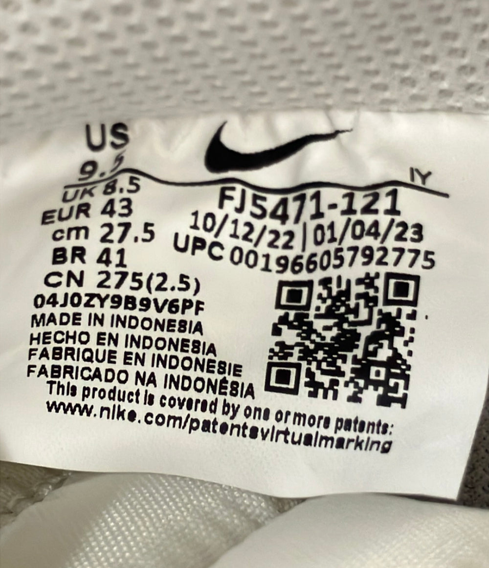 美品 NIKE ローカットスニーカー エアフォース1 ロー '07 FJ5471-121 メンズ SIZE 27.5 ナイキ