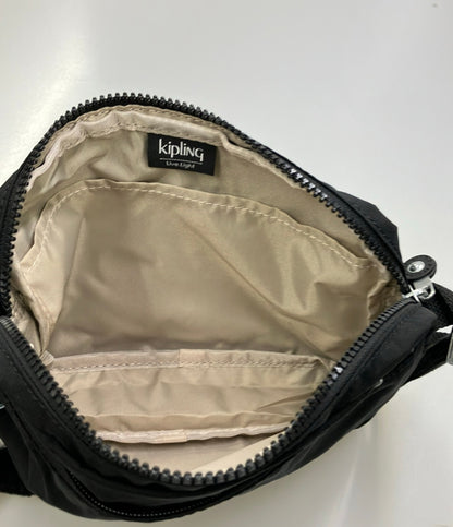 美品 Kipling ショルダーバッグ 斜め掛け ナイロン メンズ キプリング