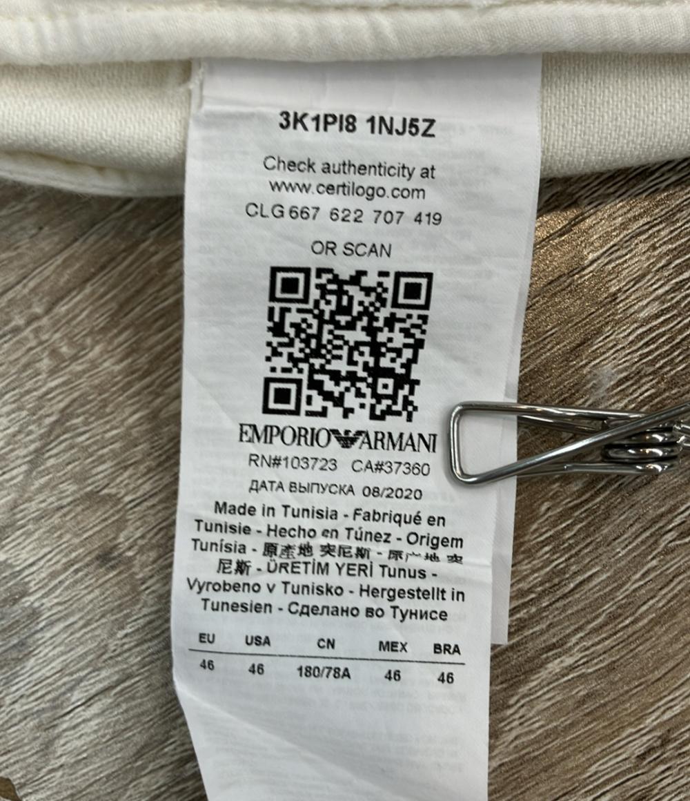 Emporio Armani スラックスパンツ コットン 3K1P18 1NJ5Z メンズ SIZE 46 (M) エンポリオ・アルマーニ