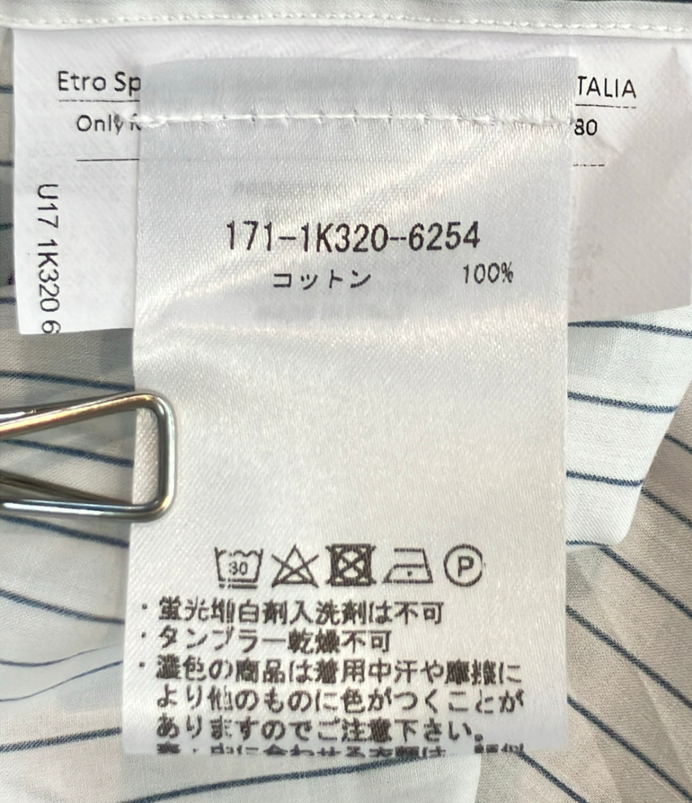 ETRO 長袖 シャツ ストライプ 171-1K320-6254 メンズ SIZE 42 (XS