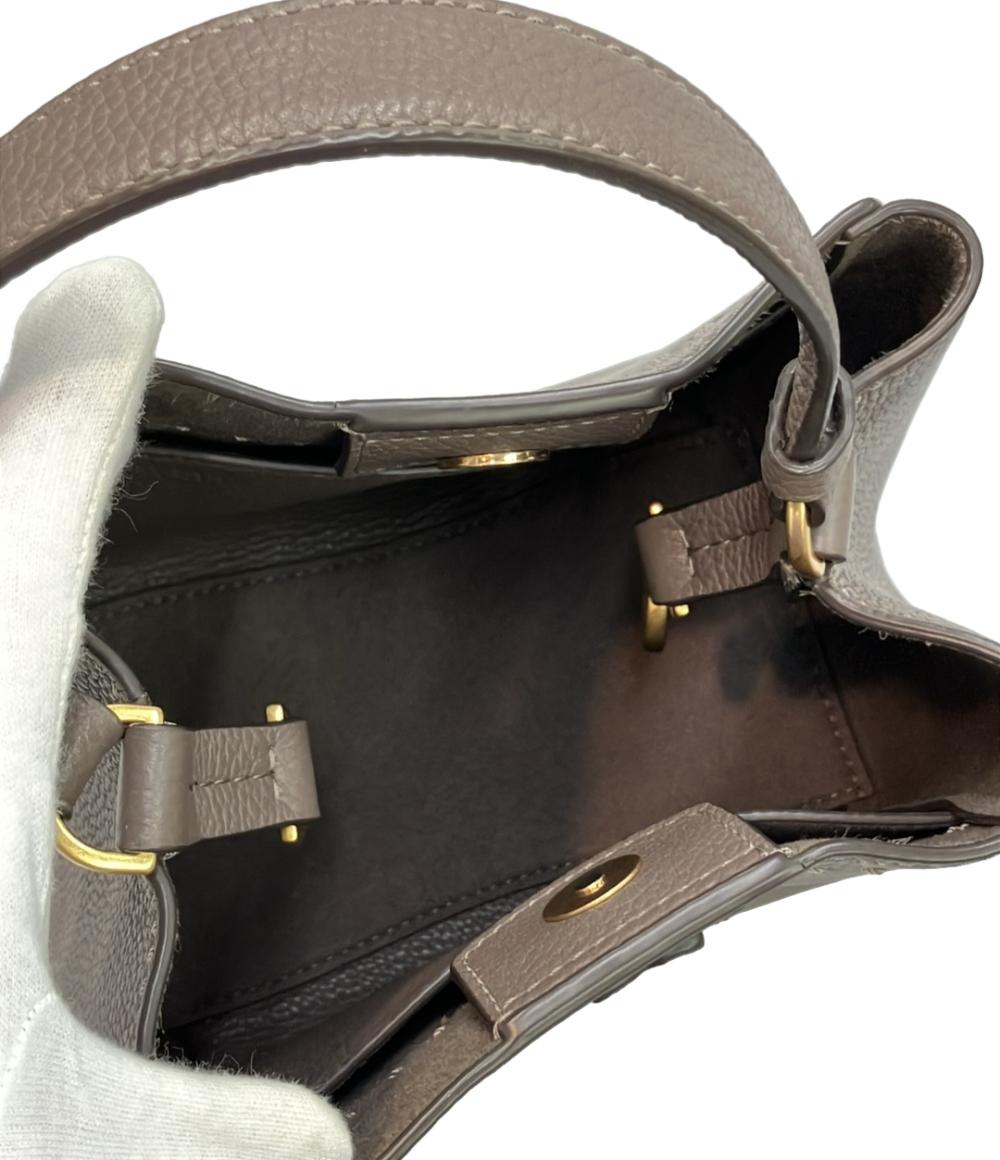 美品 Tory Burch 2way ハンドバッグ ショルダーバッグ 斜め掛け MCGRAW SMALL BUCKET BAG レディース トリーバーチ