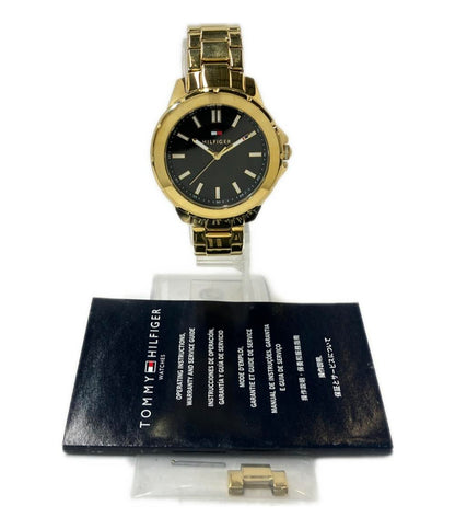 トミーヒルフィガー 腕時計 クオーツ ブラック TH.238.3.34.1564 メンズ TOMMY HILFIGER