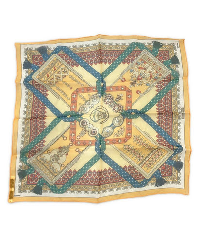 エルメス スカーフ カレ45 シルク100% Brins d’or レディース HERMES