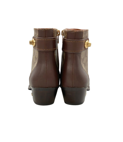 COACH ショートブーツ サイドジップ レディース SIZE US 8 C (25cm) コーチ