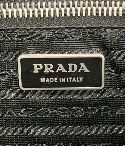 プラダ 2WAYハンドバッグ ショルダーバッグ 三角ロゴプレート パイソン レディース PRADA