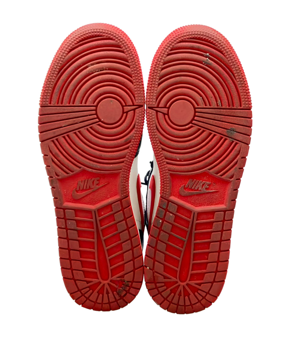 NIKE ハイカットスニーカー エアジョーダン1 ミッド DJ4695-122 レディース SIZE 24.0 ナイキ