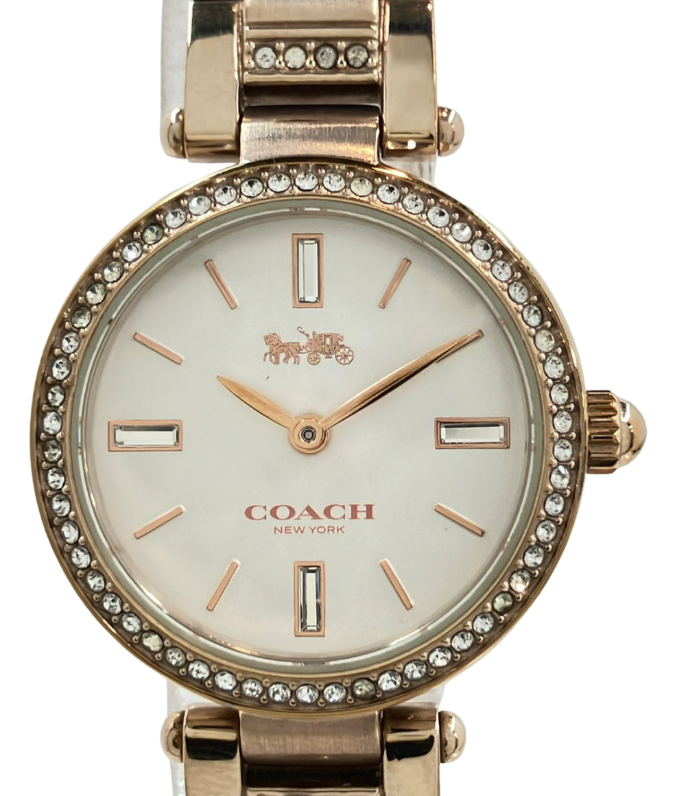 COACH 腕時計 クオーツ シルバー CA.123.7.34.1570S レディース コーチ