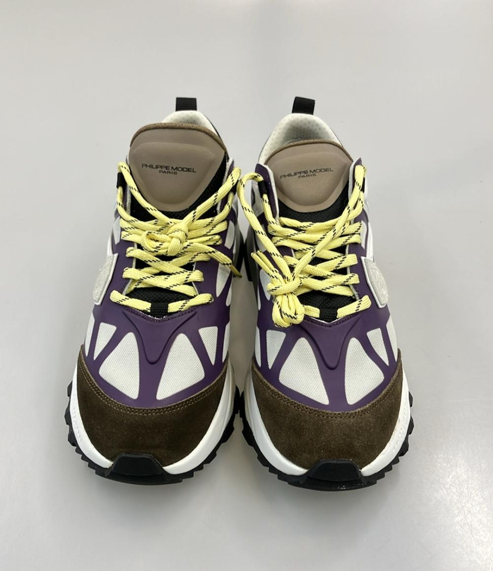 PHILIPPE MODEL ローカットスニーカー パネルデザイン メンズ SIZE 41 (25.5cm) フィリップモデル